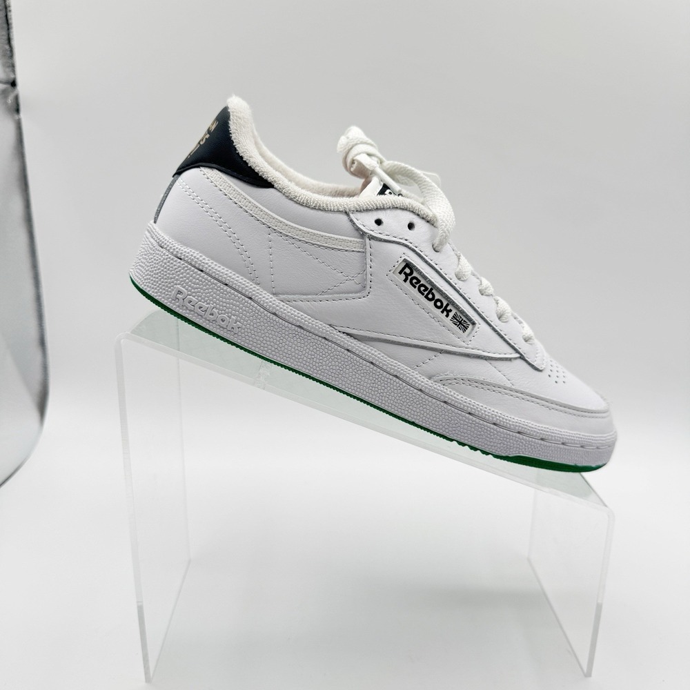Reebok Kids Unisex Club C 85 Tennis Shoe GX8307 Size 5 White